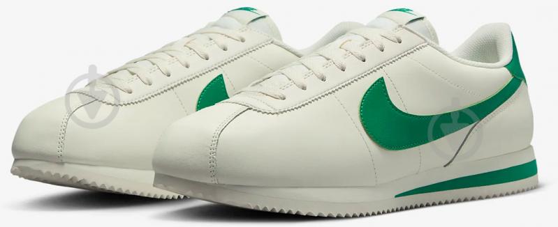 Кросівки чоловічі демісезонні Nike CORTEZ DM4044-104 р.40,5 біло-зелені - фото 3