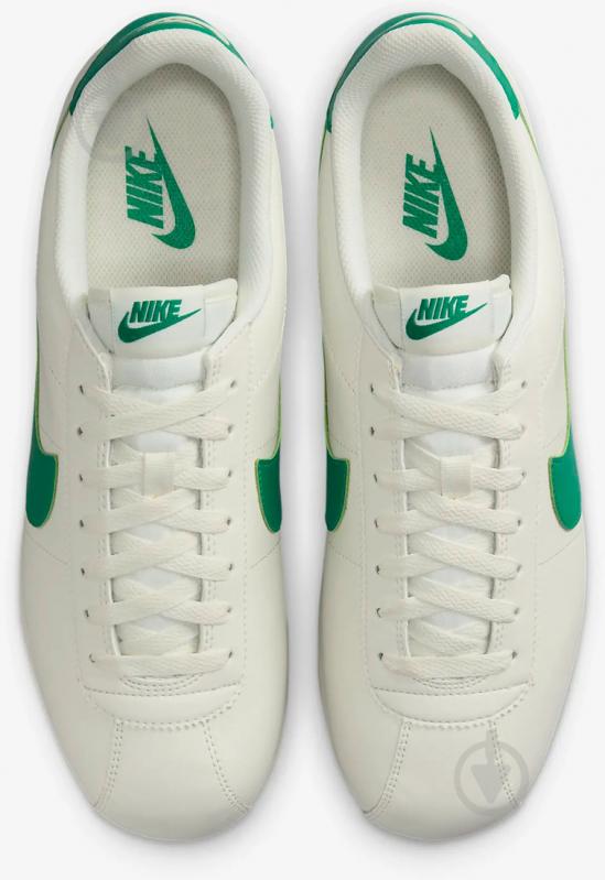 Кросівки чоловічі демісезонні Nike CORTEZ DM4044-104 р.40,5 біло-зелені - фото 5