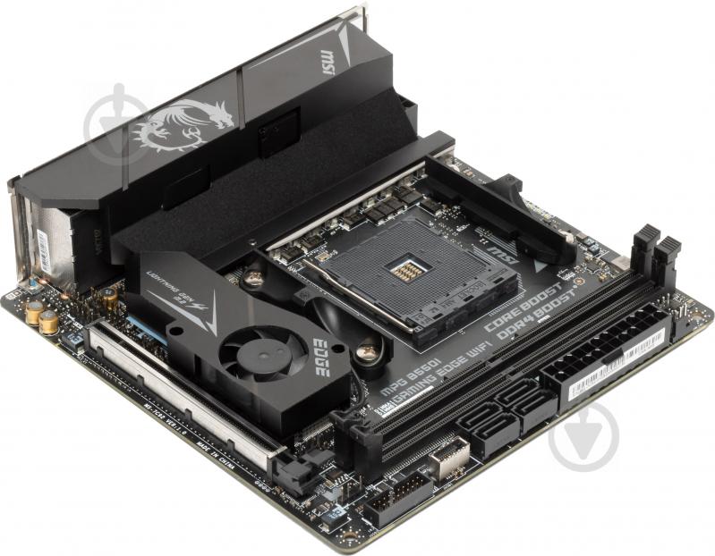 Материнська плата MSI MPG B550I Gaming Edge WiFi (Socket AM4, AMD B550, mini ATX) - фото 15