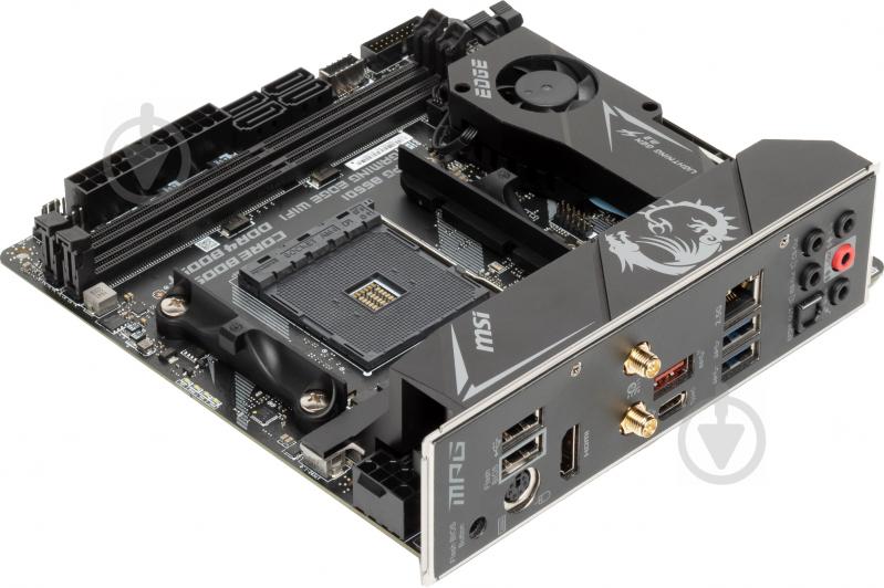 Материнська плата MSI MPG B550I Gaming Edge WiFi (Socket AM4, AMD B550, mini ATX) - фото 18