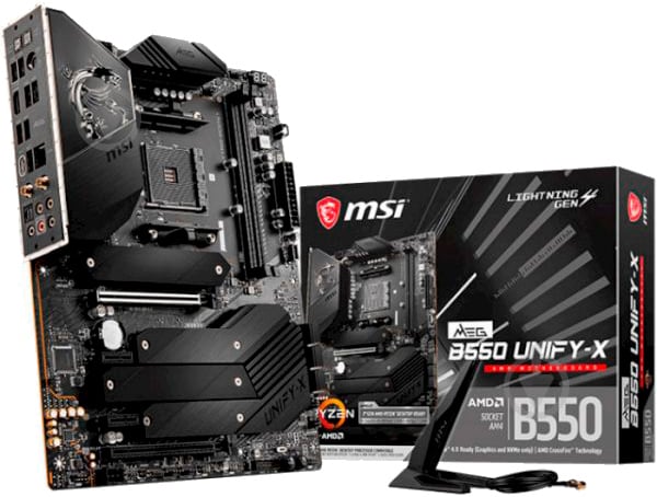 Материнская плата MSI MEG B550 UNIFY-X (Socket AM4, AMD B550, ATX) - фото 5