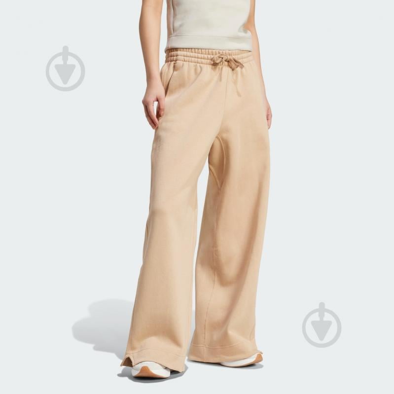 Брюки Adidas W ALL SZN T PT JV7252 р. S коричневый - фото 3