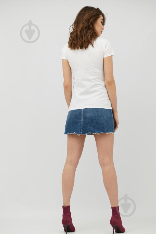 Футболка YAPPI Basic 1702236 р.M белый - фото 3 Футболка YAPPI Basic 1702236 р.M белый - фото 3