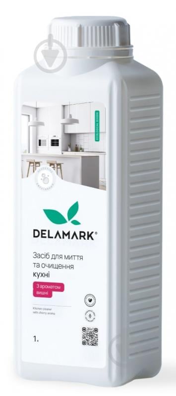 Моющее средство DeLaMark универсальное с ароматом вишни 1 л - фото 1