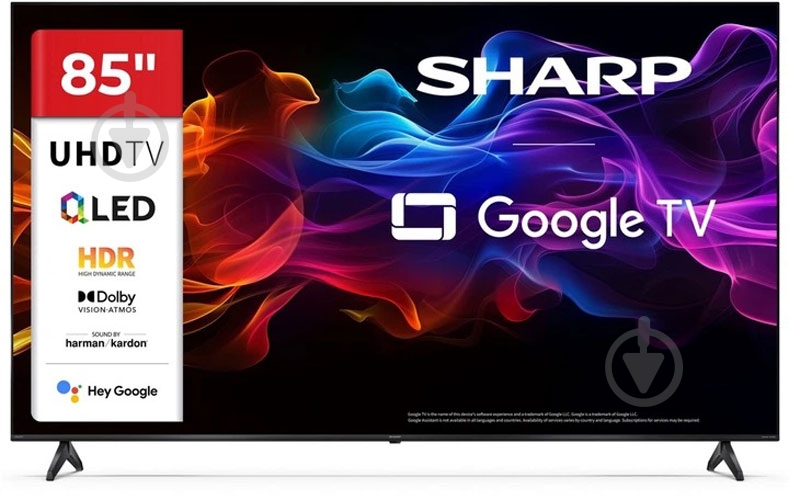 Телевизор Sharp 85" 4T-C85HP5265EB - фото 1 Телевизор Sharp 85" 4T-C85HP5265EB - фото 1