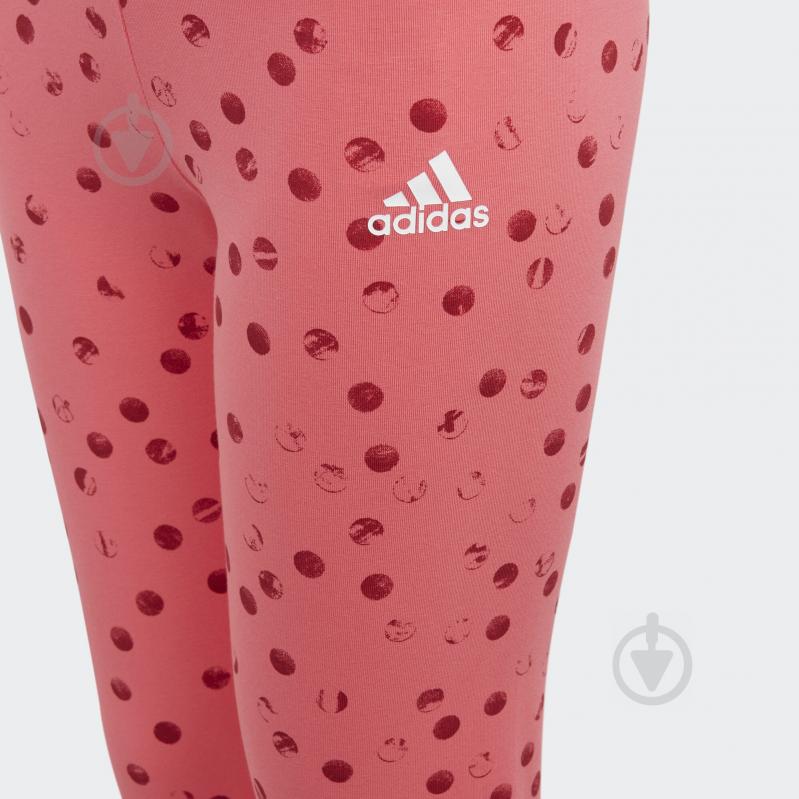 Лосини Adidas YG MH GRA TIGHT ED4611 рожевий - фото 3