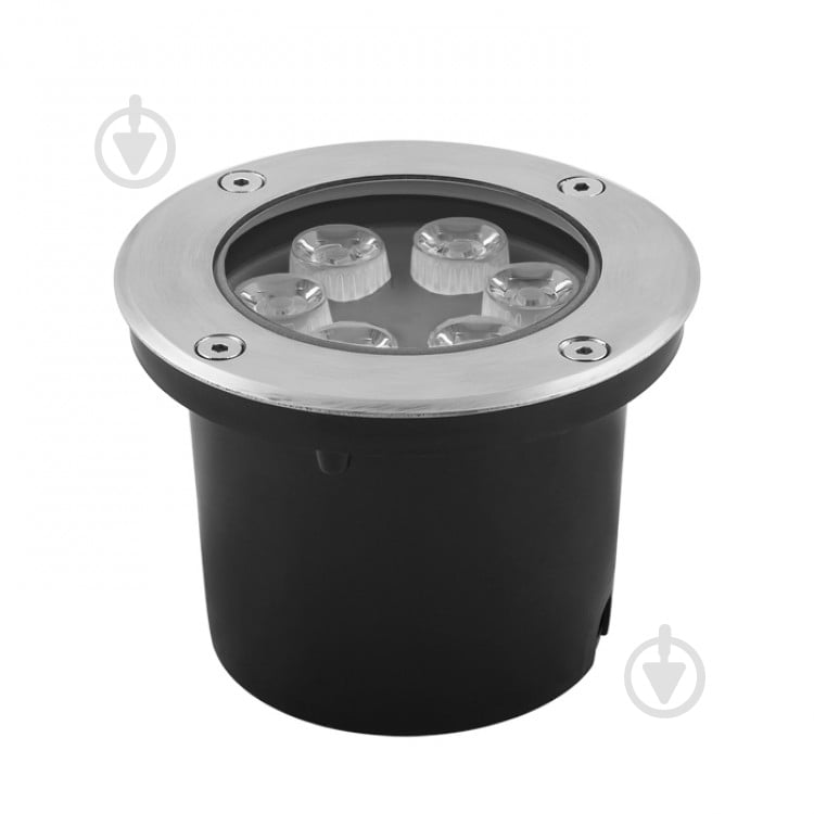 Светильник тротуарный Feron SP4112 6400К IP57 черный с серебристым FERON SP4112 6400К - фото 1