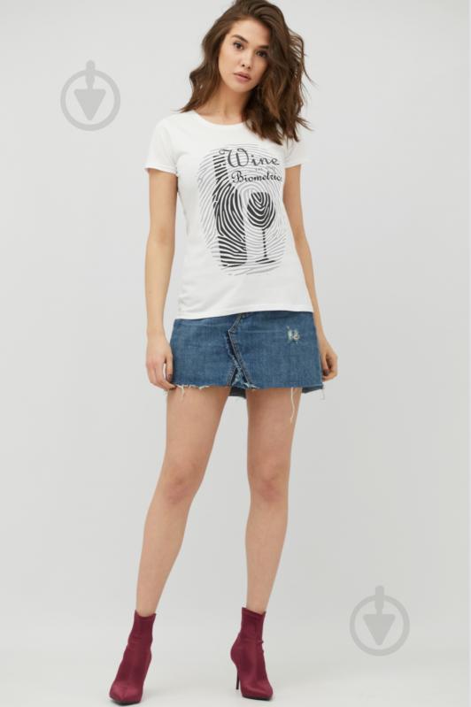 Футболка YAPPI Basic 1702228 р.L белый - фото 1 Футболка YAPPI Basic 1702228 р.L белый - фото 1