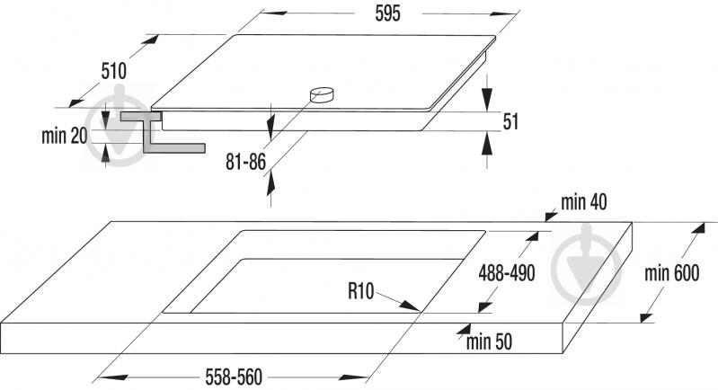 Варочная поверхность электрическая Gorenje ECK 63 CLB - фото 2