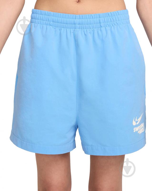 Шорти Nike W NSW WOVEN SHORT GLS HF5529-412 р. XL блакитний - фото 2