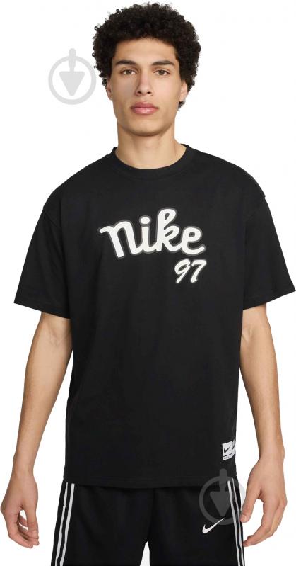 Футболка Nike M NK TEE M90 SSNL EXP SU24 2 FV8396-010 р.L черный - фото 1