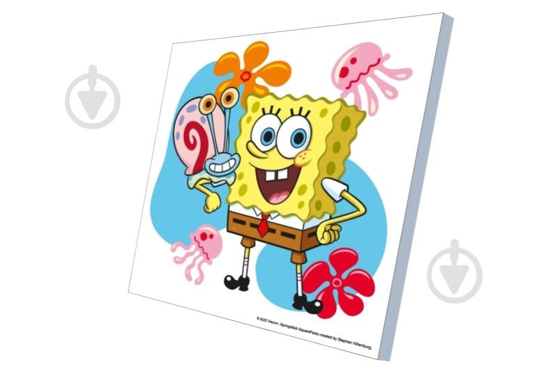 Набір для розпису за номерами qbee Губка Боб QB913-014 - фото 3 Набір для розпису за номерами qbee Губка Боб QB913-014 - фото 3