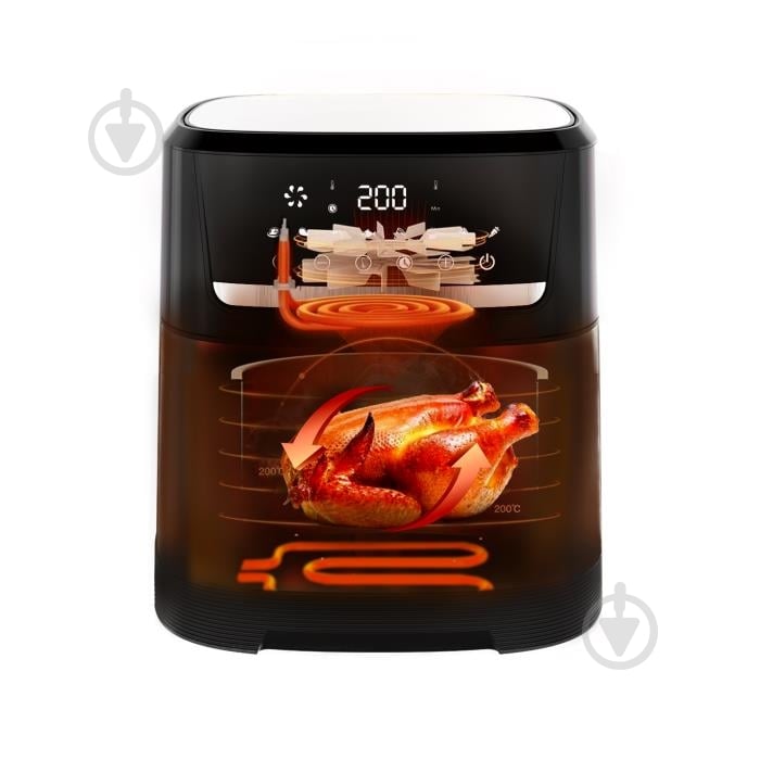 Мультипечь KASPO DualFry 8L KSD110080 - фото 5 Мультипечь KASPO DualFry 8L KSD110080 - фото 5