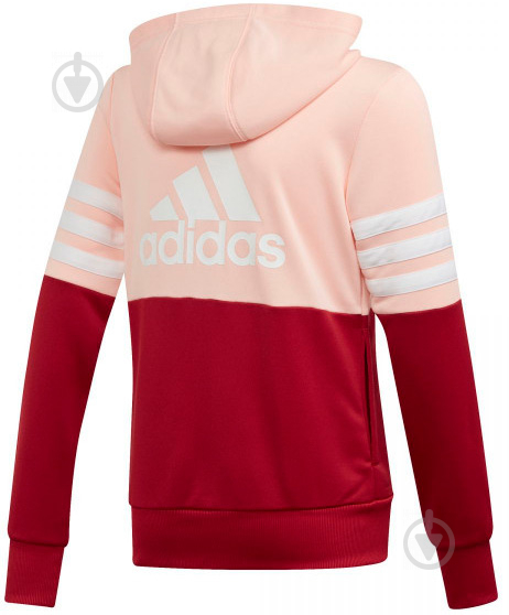 Спортивний костюм Adidas YG HOOD PES TS ED4639 рожевий - фото 2