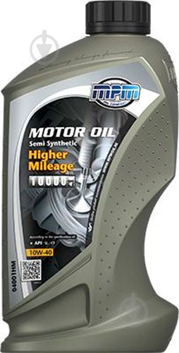 Моторна олива напівсинтетична MPM OIL Semi Synthetic 10W-40 1 л (4001) - фото 1
