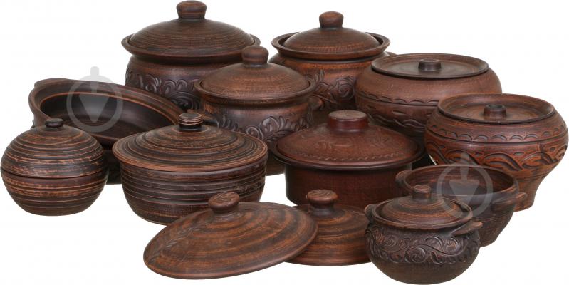 Чугунок Shynkar&KO 2,2 л дымленный - фото 4