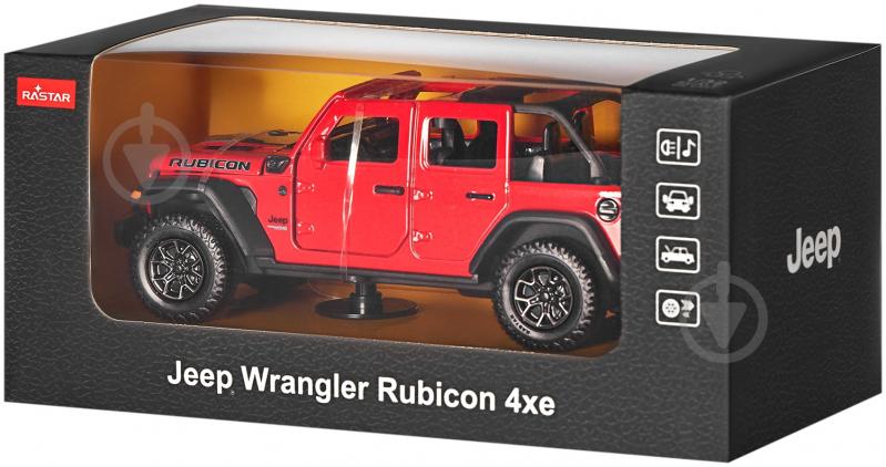Автомодель Rastar 1:43 JEEP Wrangler Rubicon 454.01.32 - фото 2