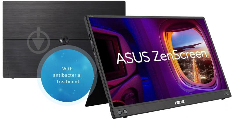 Монитор Asus портативный ZenScreen MB16AHV 15,6" (90LM0381-B02370) - фото 6