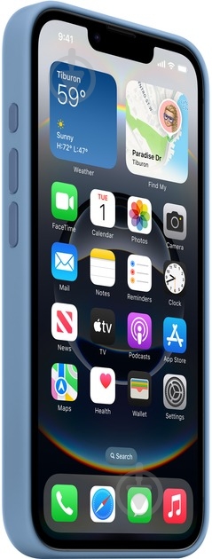 Чохол Apple для Apple iPhone 16e winter blue (MD3Q4ZM/A) - фото 3 Чохол Apple для Apple iPhone 16e winter blue (MD3Q4ZM/A) - фото 3
