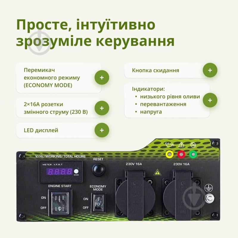 Генератор бензиновый Konner&Sohnen 3,2 кВт / 3,5 кВт 220 В KSB 35i - фото 8