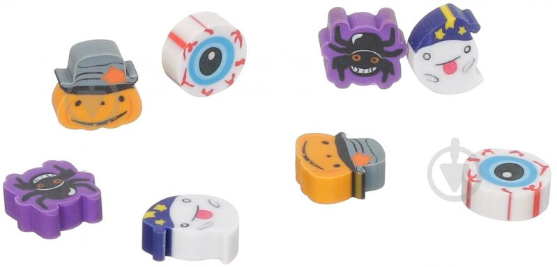 Набор ластиков Hallowen 8 шт. - фото 1