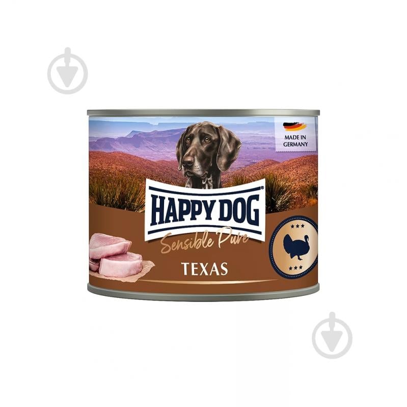 Корм вологий HappyDog Sensible Pure з індичкою 200 г - фото 1 Корм вологий HappyDog Sensible Pure з індичкою 200 г - фото 1