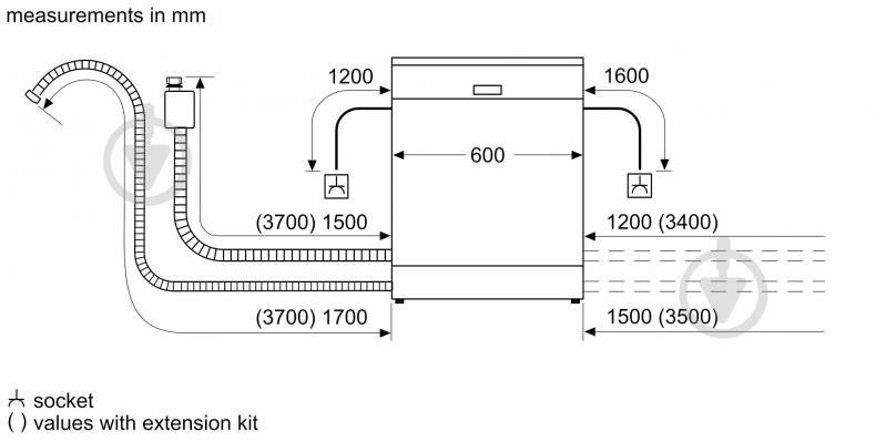 Посудомийна машина Bosch SMV4HCX40K - фото 9