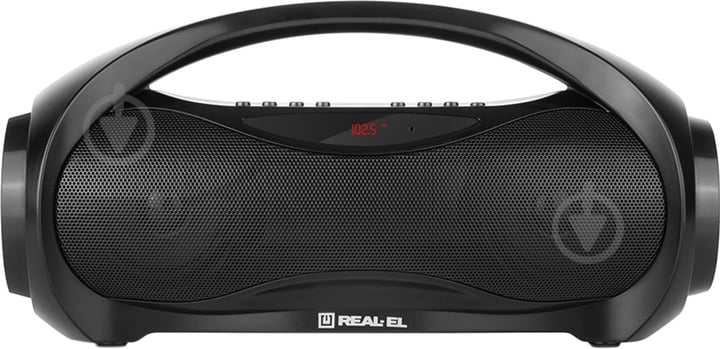 Портативна колонка Real-el X-713 1.0 black (EL121600014) - фото 2