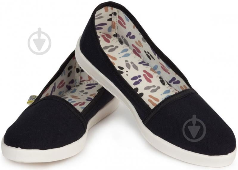 Эспадрильи Oldcom р. 36.5 черный CANVAS - фото 1