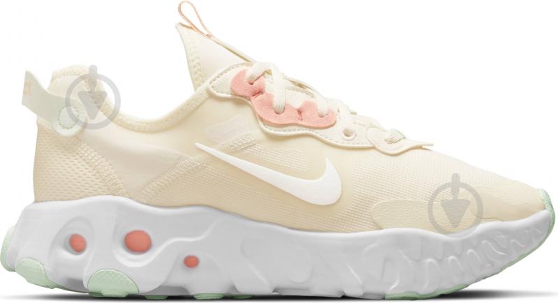Кроссовки женские демисезонные Nike W React ART3MIS DA1647-101 р.36,5 бежевые - фото 3