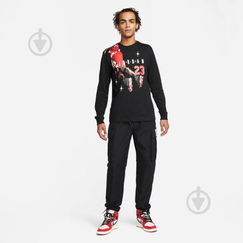 Футболка Nike M J BRAND HOL LS CREW DC9793-010 р.S чорний - фото 5