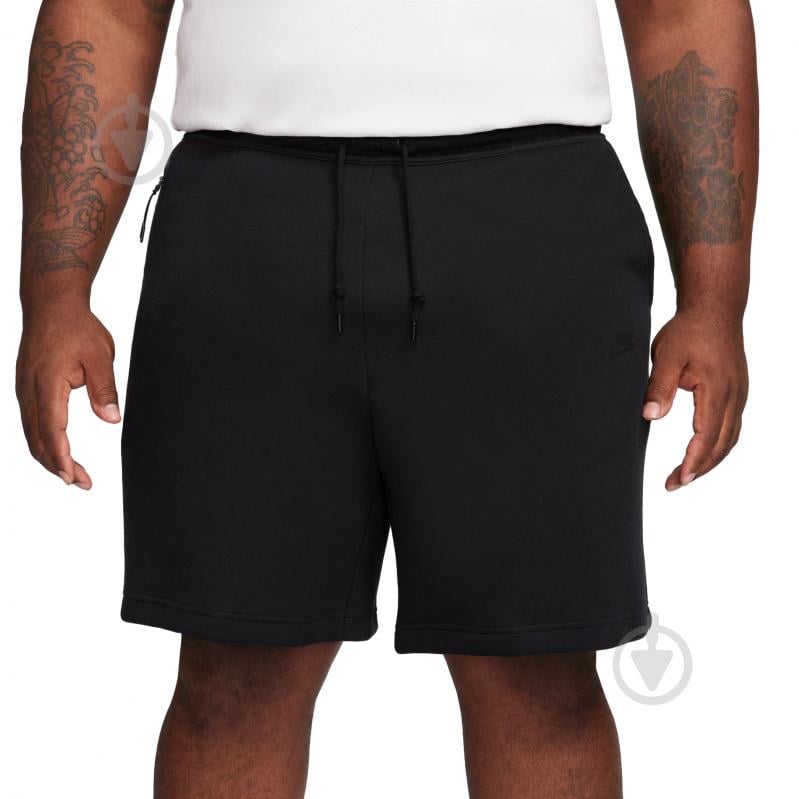 Шорты Nike M NK TCH FLC SHORT FB8171-010 р. 2XL черный - фото 11