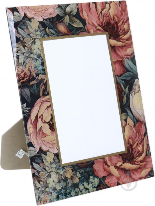 Фоторамка с паспарту Inari Baroque 18х23х1.5 см стекло 1 фото бордовый с золотистым - фото 2 Фоторамка с паспарту Inari Baroque 18х23х1.5 см стекло 1 фото бордовый с золотистым - фото 2