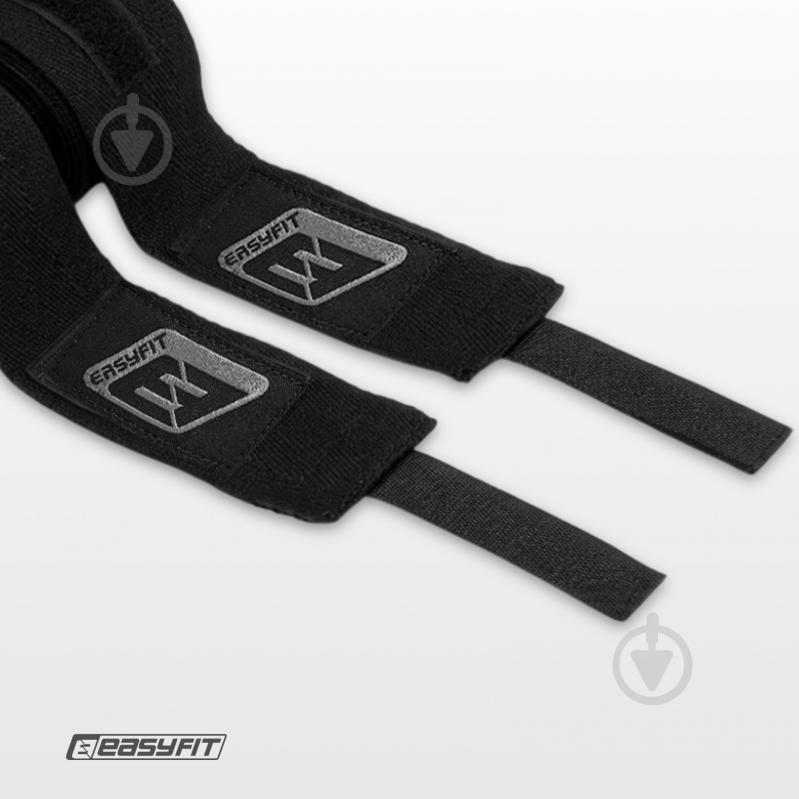 Бинт EasyFit FlexWrap 400 см EF-0373-40-bk - фото 6