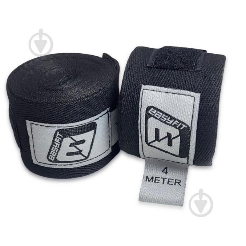 Бинт EasyFit Classic Wrap 400 см EF-0374-40-bk - фото 1 Бинт EasyFit Classic Wrap 400 см EF-0374-40-bk - фото 1