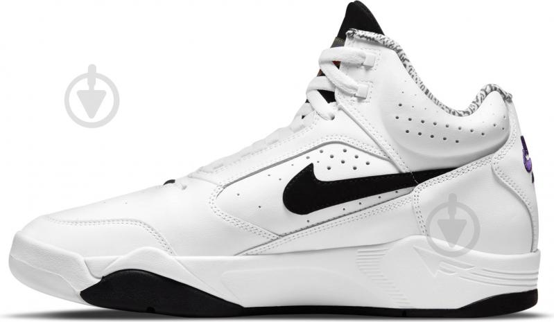 Кросівки чоловічі демісезонні Nike AIR FLIGHT LITE MID DJ2518-100 р.44,5 білі - фото 2