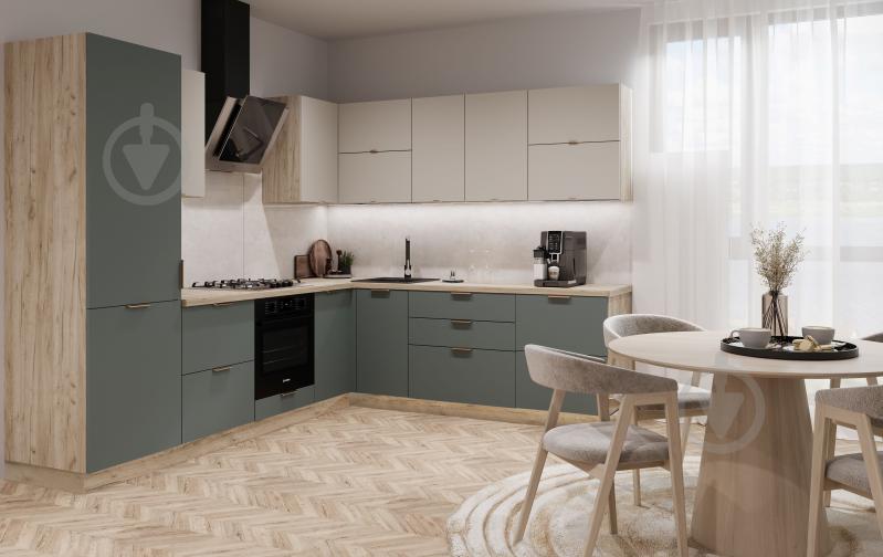 Шафа верхня 45/72 MC Natura Бакота лате/дуб крафт сірий LuxeForm - фото 7