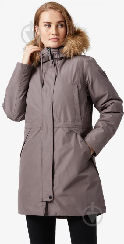 Пальто женское зимнее Helly Hansen W ALVA 2.0 PARKA 53499-656 р.M серое - фото 1