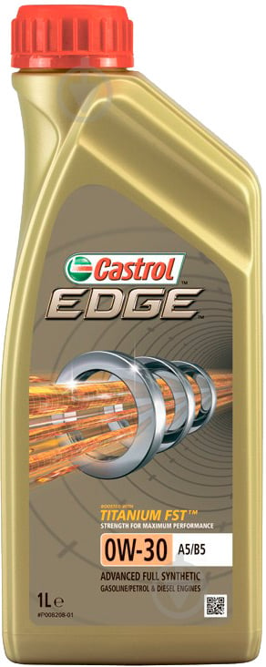 Моторне мастило Castrol Edge Titanium FST A5/B5 0W-30 1 л (15BC3F) - фото 1