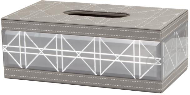 Салфетница Inari Graphite 26х14х9.5 см серо - фото 1 Салфетница Inari Graphite 26х14х9.5 см серо - фото 1