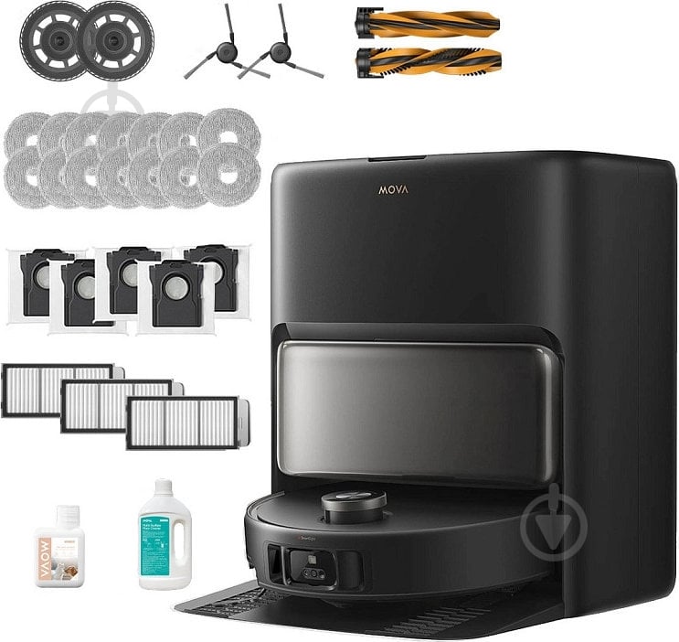 Робот-пилосос MOVA V50 Ultra Complete EUA black - фото 1 Робот-пилосос MOVA V50 Ultra Complete EUA black - фото 1