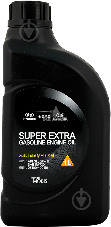 Моторне мастило Hyundai/Kia Super Extra Gasoline 5W-30 1 л (510000110) - фото 1