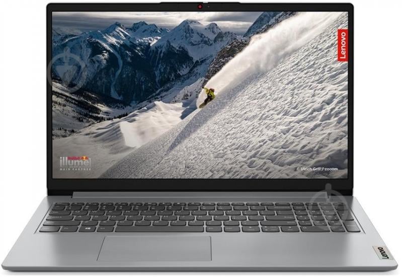 Ноутбук Lenovo IdeaPad 1 15AMN7 15,6" (82VG00RHRA) cloud grey - фото 1