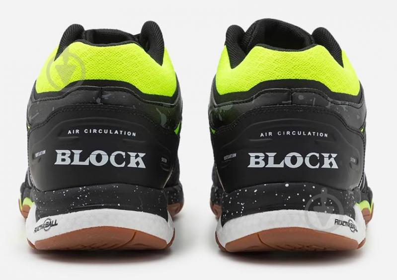 Кроссовки мужские Joma V.BLOK MEN 2401 NEGRO AMARILLO FLUOR VBLOKS2401 р.41 черные - фото 4