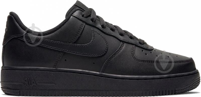 Кроссовки жіночі демісезонні Nike Air Force 1 '07 DD8959-001 р.38,5 черные - фото 1