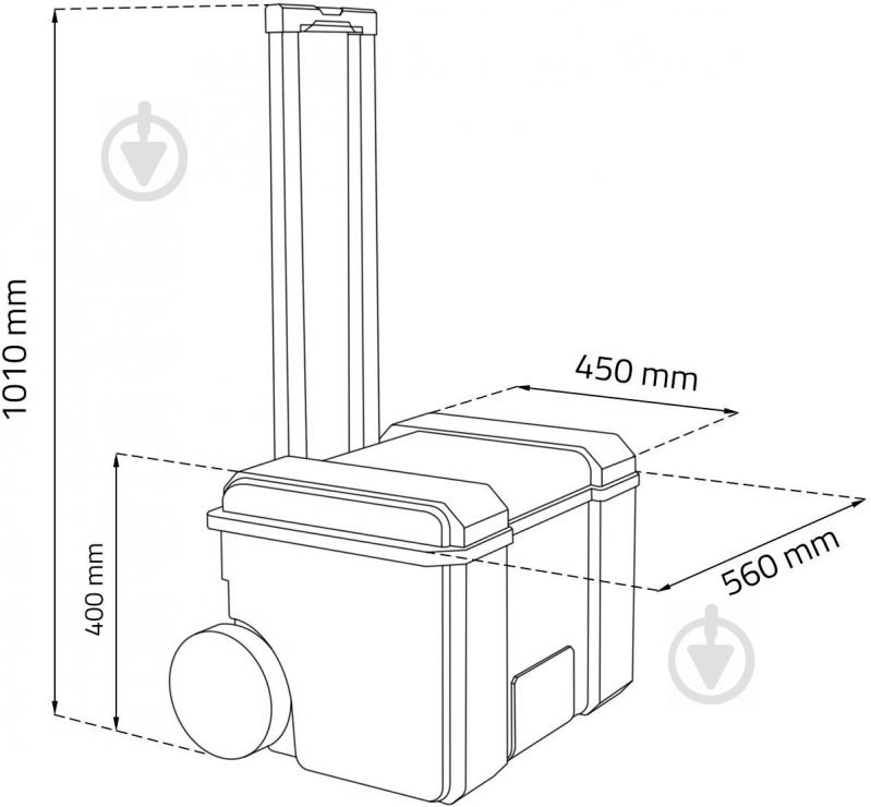 Ящик для ручного инструмента Keter 22" 222073 - фото 6