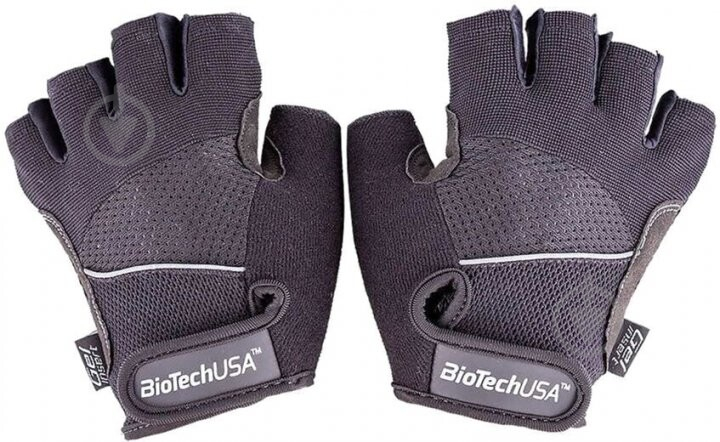 Перчатки атлетические BioTech Gloves Berlin р. XL серый - фото 1