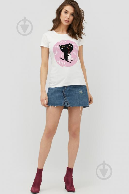 Футболка YAPPI Basic WW1016 р.L белый - фото 2 Футболка YAPPI Basic WW1016 р.L белый - фото 2