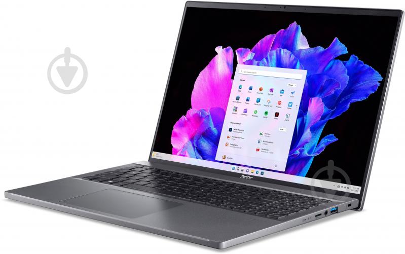 Ноутбук Acer Swift Go 16 SFG16-71-59TA 16" (NX.KFTEU.00A) steel gray - фото 2