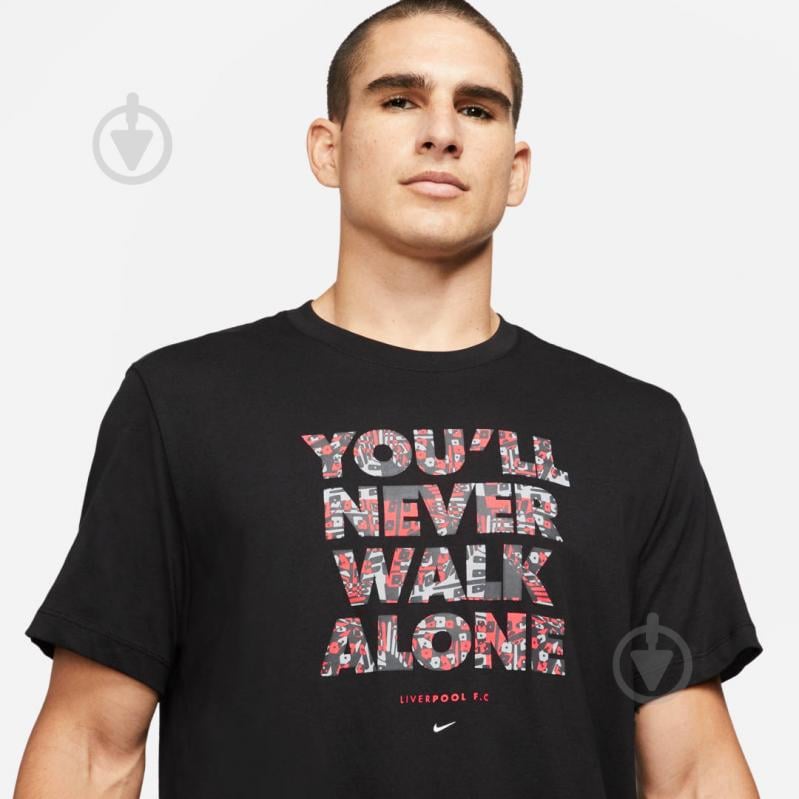 Футболка Nike LFC M NK TEE VOICE DA3993-010 р.L черный - фото 3